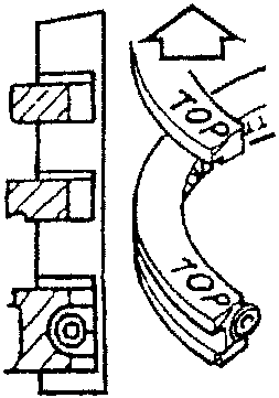 Seal rings with 