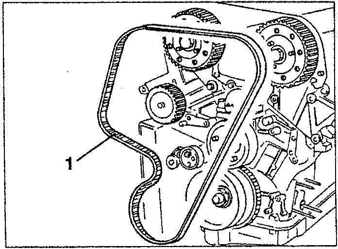 Timing gear belt tensioner