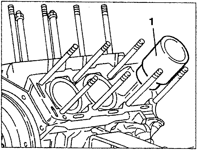 Cylinder liners inserted into crankcase