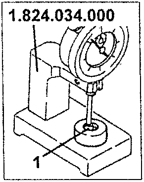 Tool measuring cap thickness