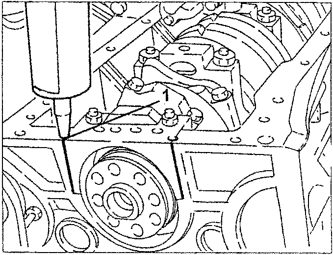 Rear crankshaft oil seal installation with tool