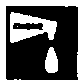 Lubricate only with engine oil symbol