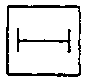 linear dimension symbol