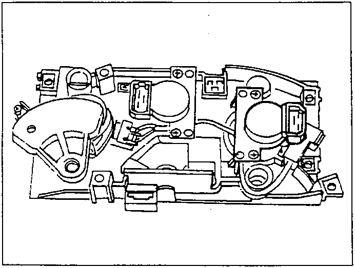 The required temperature potentiometer on the control panel