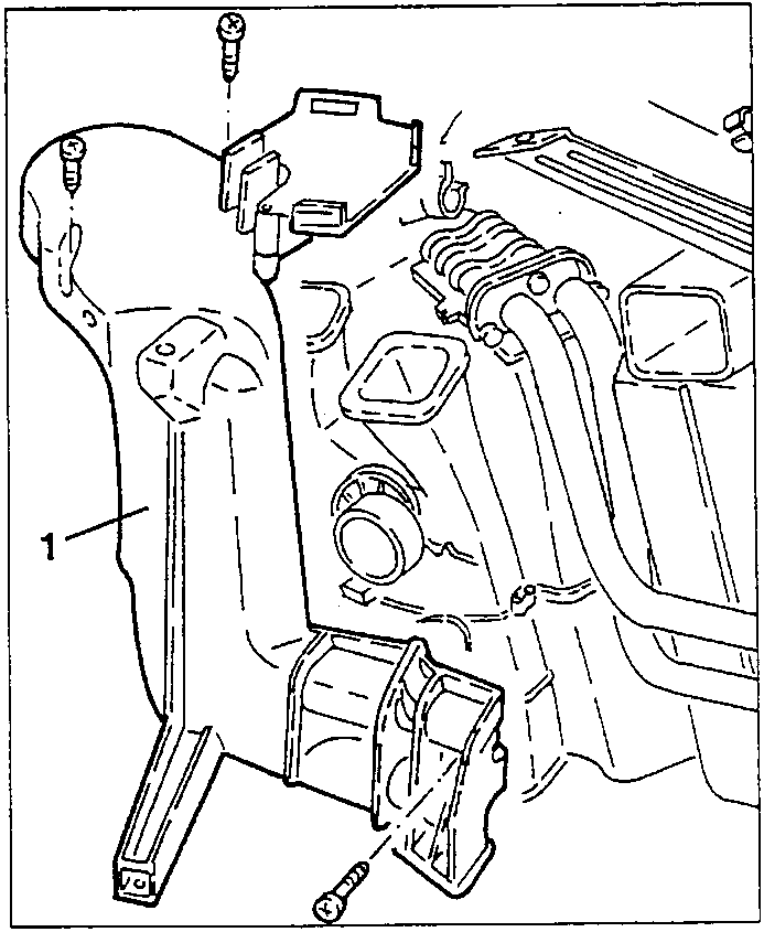 Heater cover and pipes, item 1