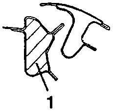 Section B-B showing rigid polyurethane foam 1
