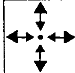 centering arrows