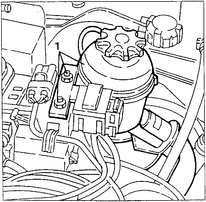 Clutch pump hose connection