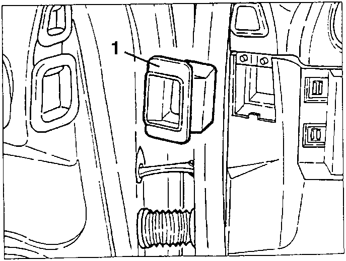 Driver's air vent