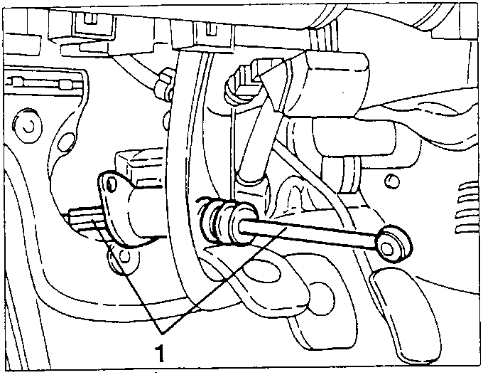 Clutch pump disassembly diagram showing protective boot and piston retainer ring removal