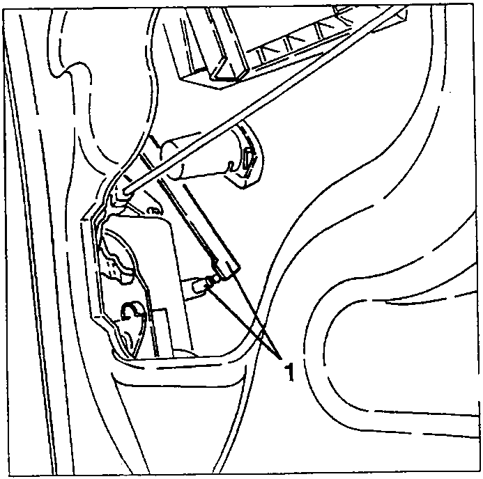 Lock device with check strap disconnected