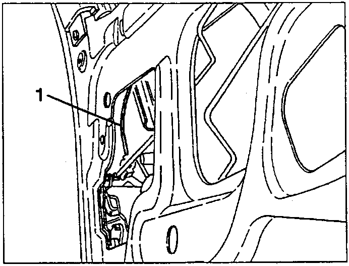 Diagram showing disconnection of tie-rod from lock device