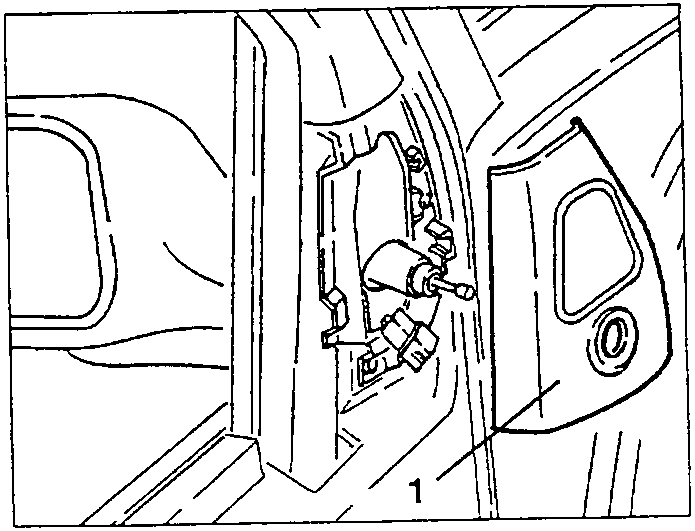 Removing door mirror internal moulding