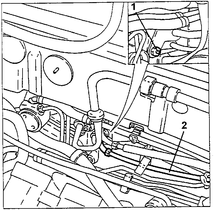 Bonnet opening wire removal from engine compartment partition