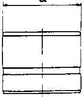 Diagram of hydraulic tappet with dimension a
