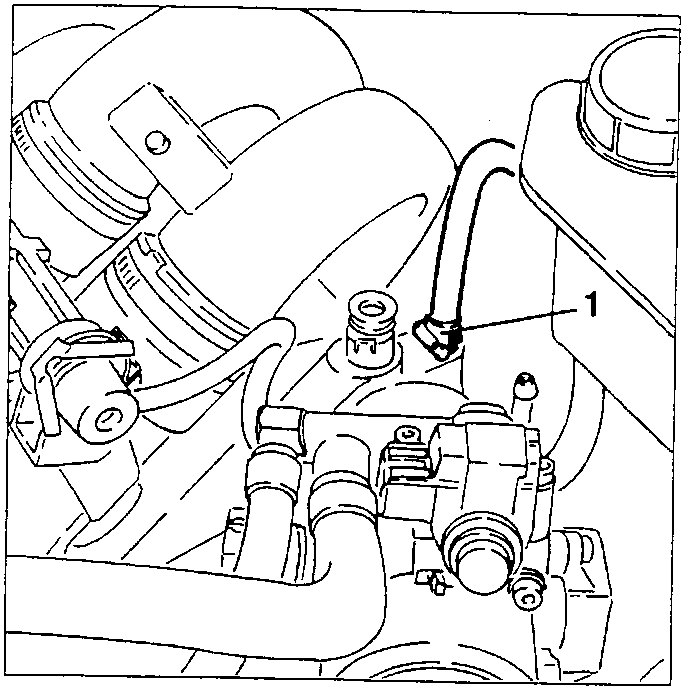 Servobrake vacuum takeoff pipe disconnected from intake box