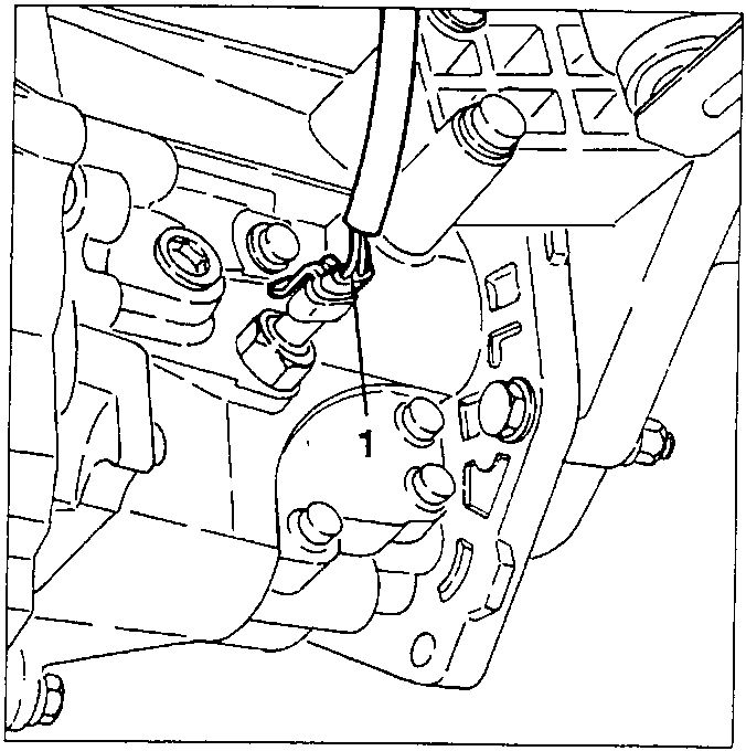 Electrical connection from reversing switch disconnected