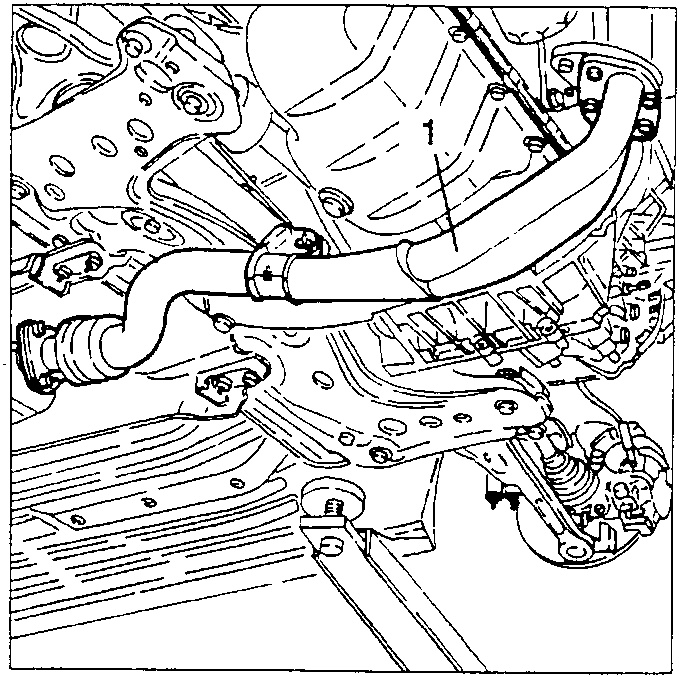 Exhaust pipe with lambda sensor