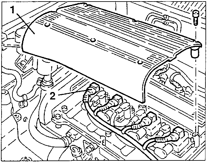Ignition coils support bracket