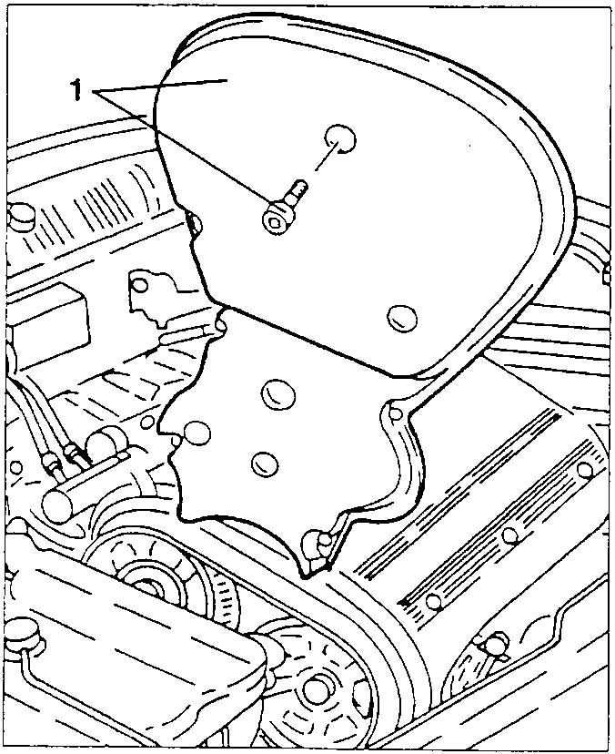 Timing gear drive belt guard
