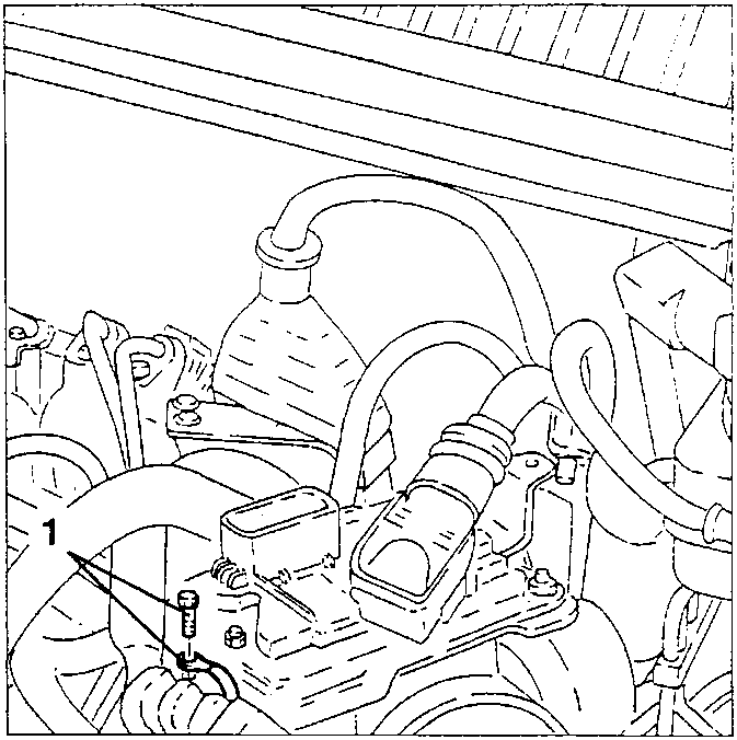 Engine ECU support with earth disconnected