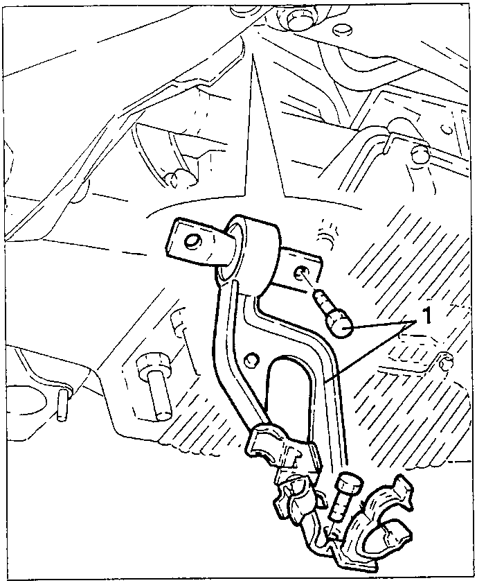 Modular intake manifold with fastening screws