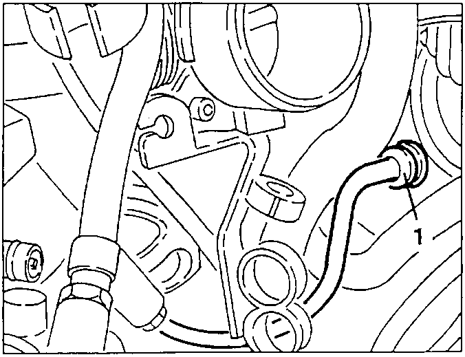 Vacuum takeoff pipe connected to servobrake system