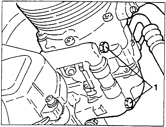 Conditioner compressor with screws and piping