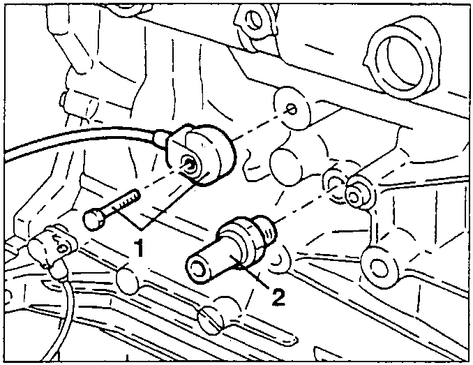 Air conditioning compressor support removal diagram