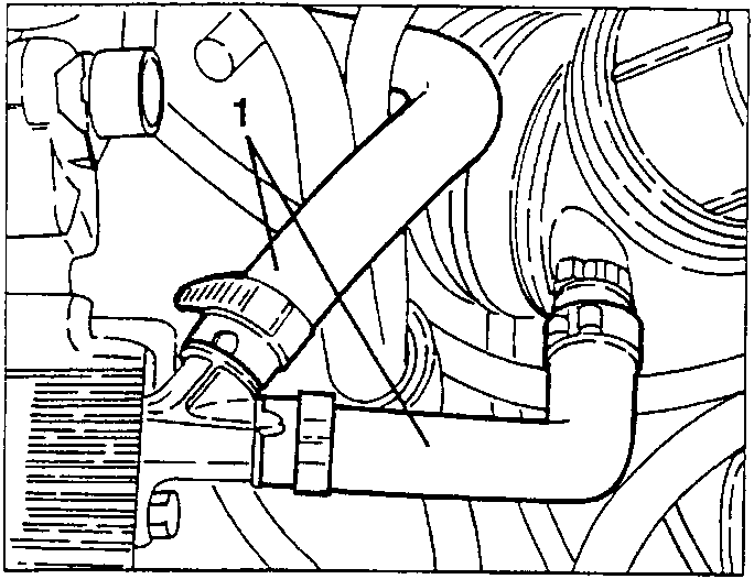 Oil vapour recovery pipes
