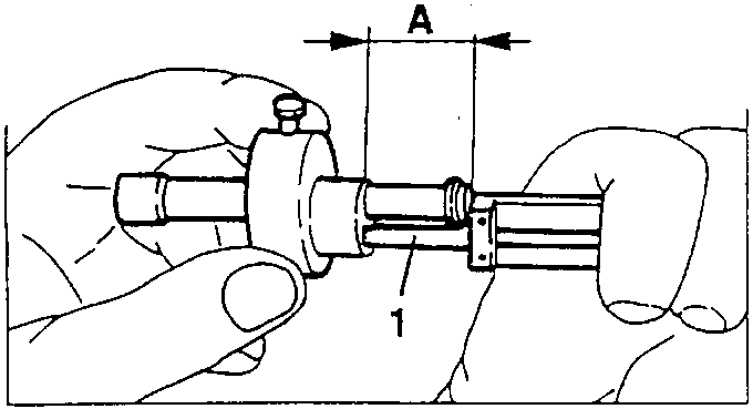 Gauge measuring dimension A