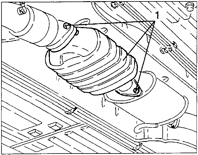 Catalytic converter removal