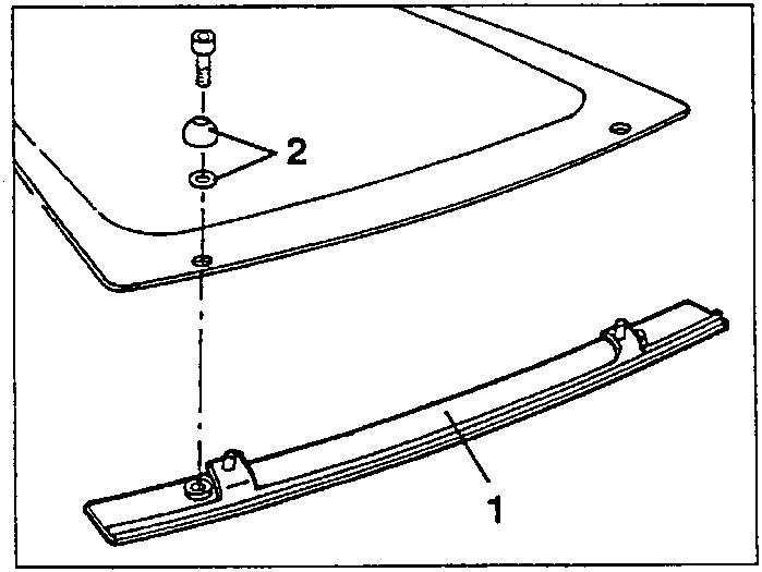 Glass with spacers and seal strips