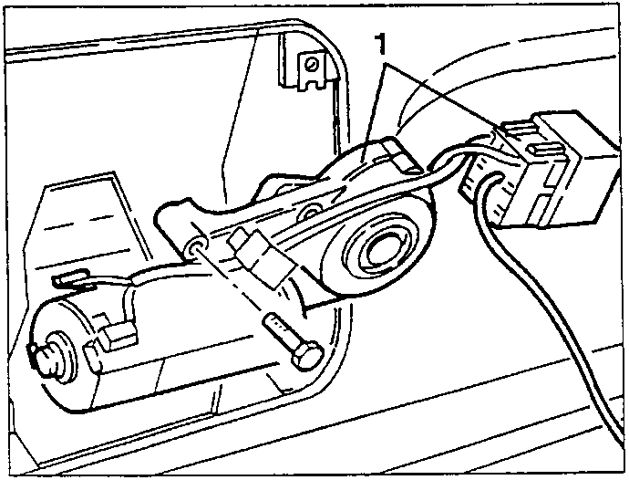 Sunroof electric motor and relay assembly with wiring harness