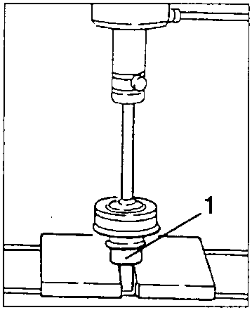 Constant velocity joint removal under press