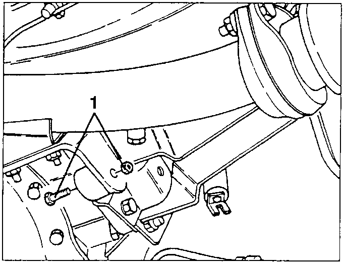 exhaust manifold support bracket