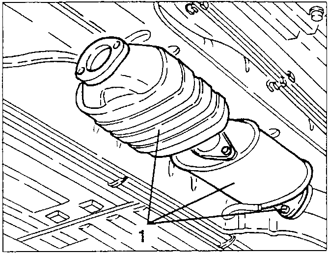 Catalytic converter removal