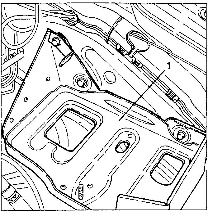 Battery support with drain pipe