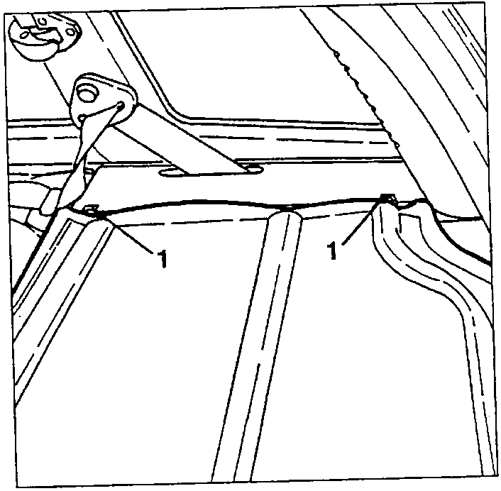 Hatshelf removal showing side attachments