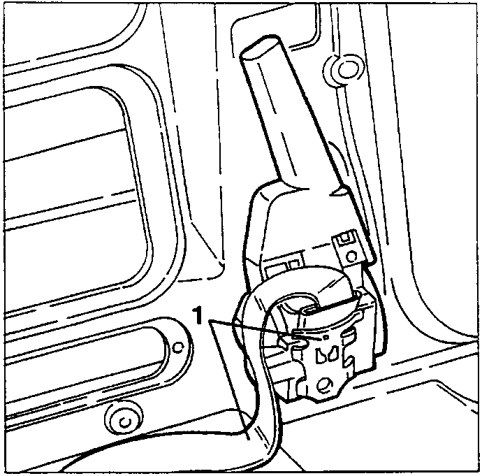 Arm rod mechanism with component 1 shown