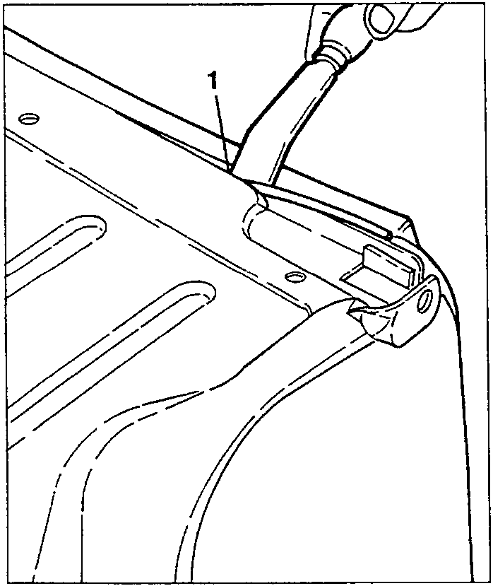 Diagram showing pulling covering from backrest