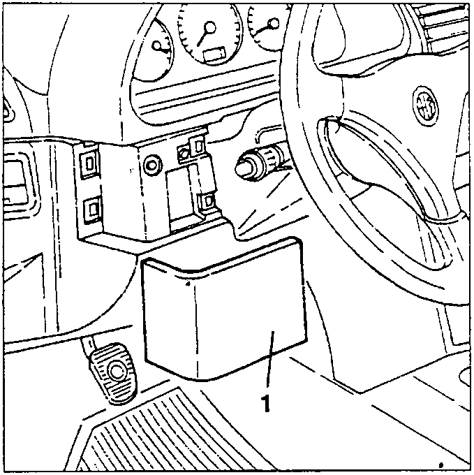 Driver's air vent on dashboard