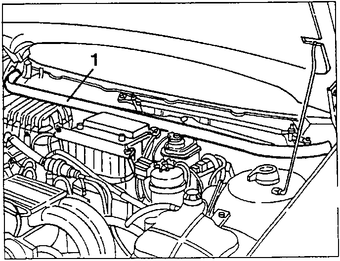 Services tank seal removal: 1. Seal
