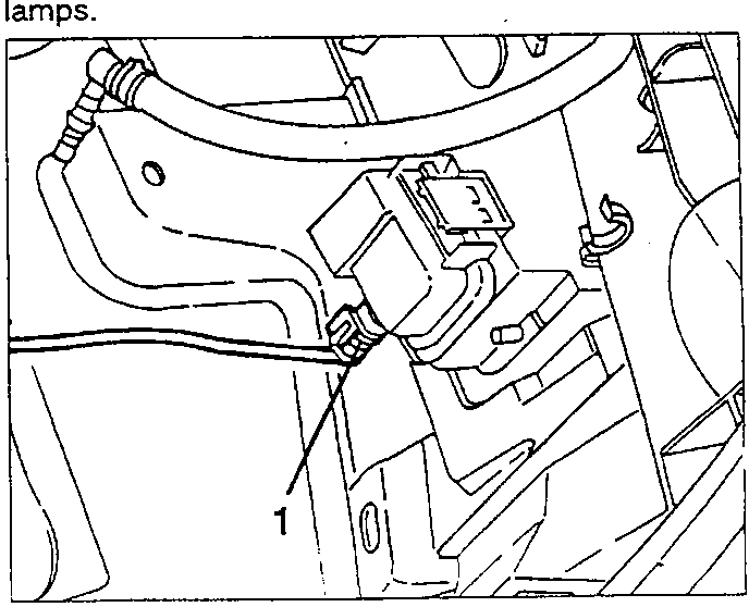 Disconnecting electrical connections from fog lamps