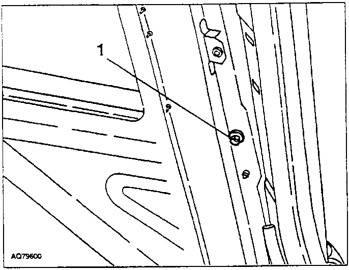 Sunroof being withdrawn through the front door