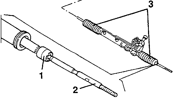 Track rod assembly with bellows