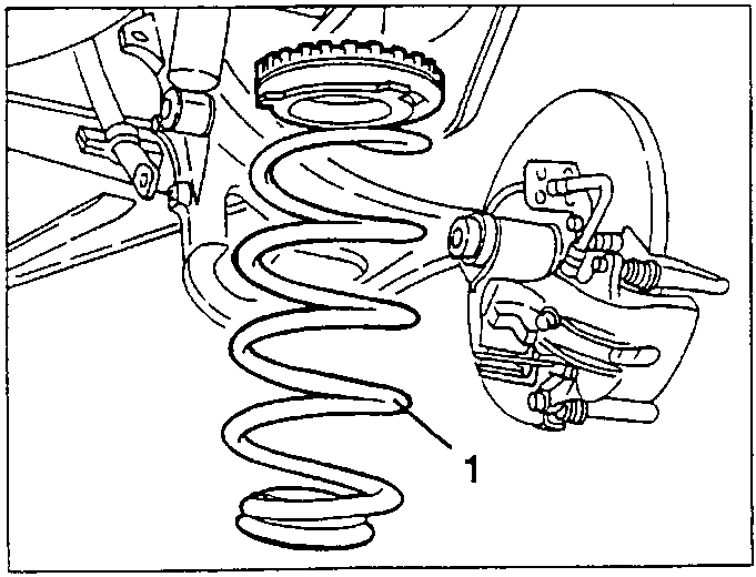 Helical spring removal