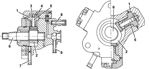 Diesel pressure pump