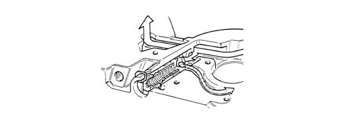 Engine oil lubrication circuit