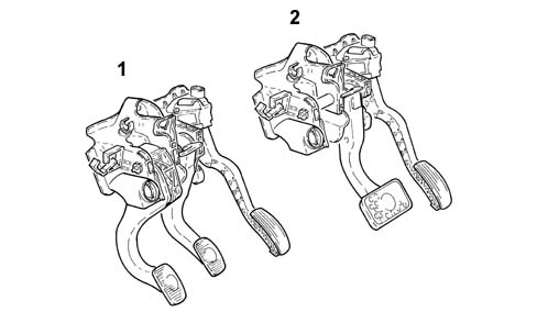 Pedal unit